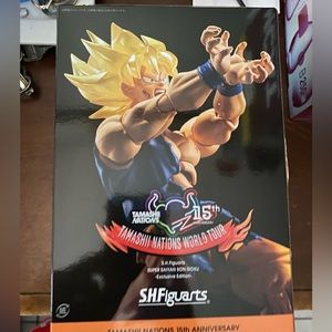 🔥Bandai S.H.Figuarts Super Saiyan Goku
Tamashi Nations 15th NYC World Tour🔥